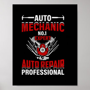 Poster Mecânico Mecânico Automático n.o 1 Perito
