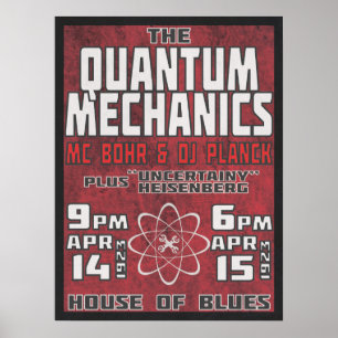 Poster Mecânicos de quantum @ House of Blues