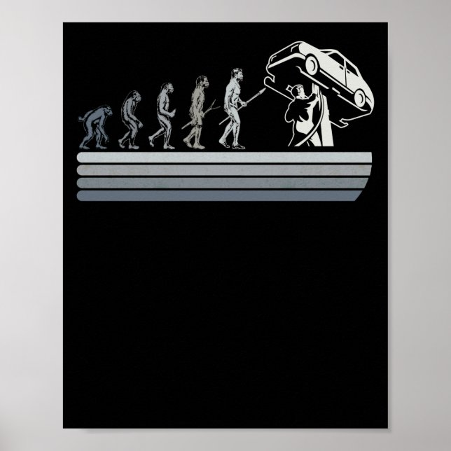 Poster Mecatrônica de diversão de evolução mecânica autom (Frente)