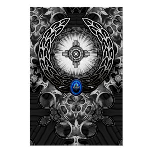 Póster MechTron One Abstrato Art