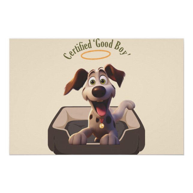 Póster Medal winning 'Good Boy' (Frente)
