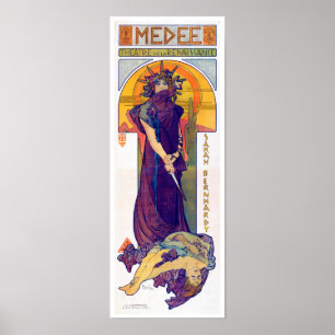 Poster Medea (Medee), Alphonse Mucha
