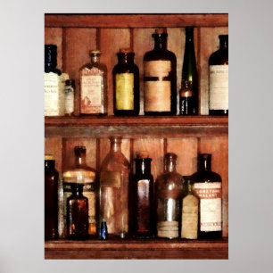 Póster Medicamentos Para Melhor Saúde