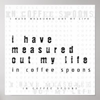 Medido a minha vida com colheres de café | Cotação