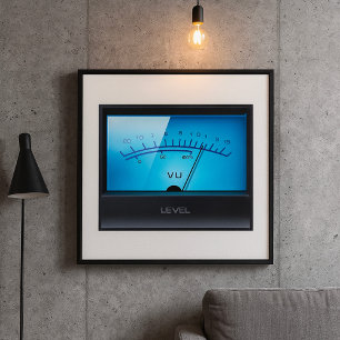 Poster Medidor de VU de Sinal