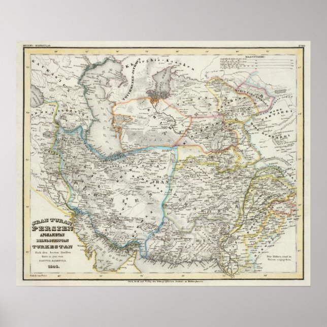 Póster Médio Oriente, Afeganistão (Frente)