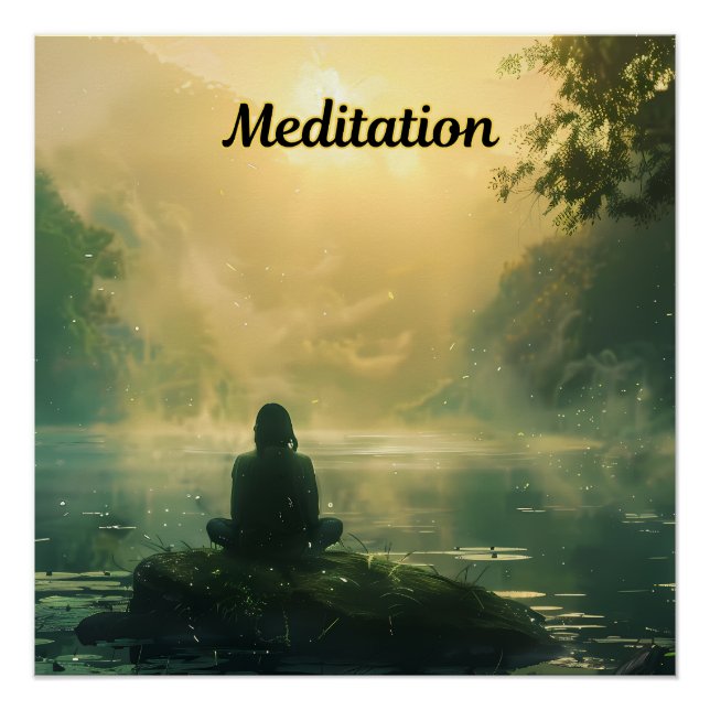 Póster Meditação (Frente)