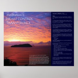 Póster Meditação DK Série Meditação I