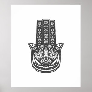 Póster Meditação geométrica espiritual do olho mau da 