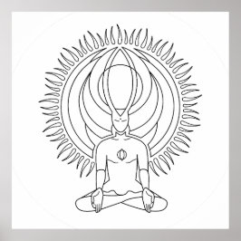 Poster Meditação II.