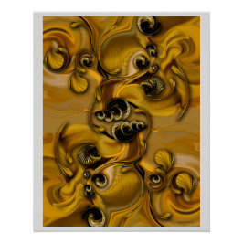 Póster "Meditação instantânea", Poster brilhante