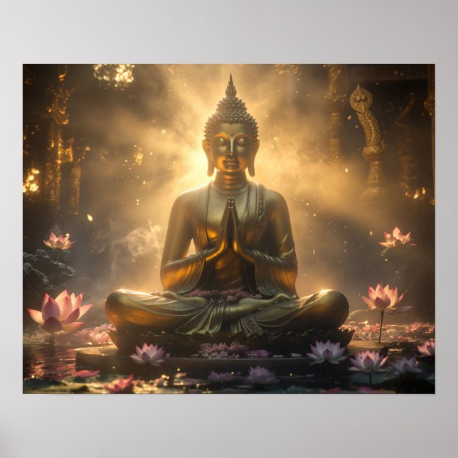 POSTER MEDITAÇÃO - IOGA - CARPE DIEM (Frente)