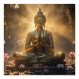 PÓSTER MEDITAÇÃO - IOGA - CARPE DIEM