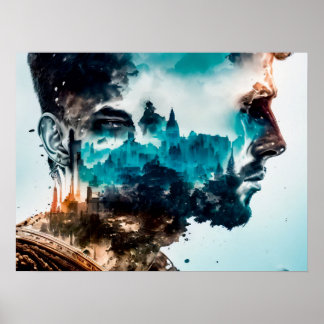 Poster Meditação metropolitana: Lamenta pensamentos e sec