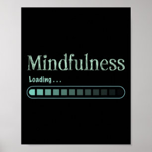 Poster Meditação Zen Atenção Plena Budismo Namaste Engraç
