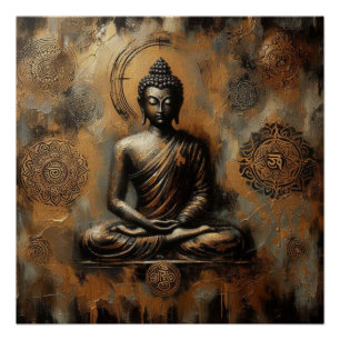 PÓSTER MEDITAMENTO BUDDHA AP #3