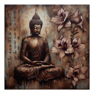 PÓSTER MEDITAMENTO BUDDHA AP #5