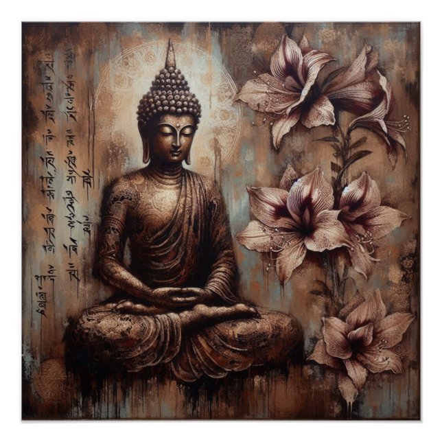 PÓSTER MEDITAMENTO BUDDHA AP #5 (Frente)