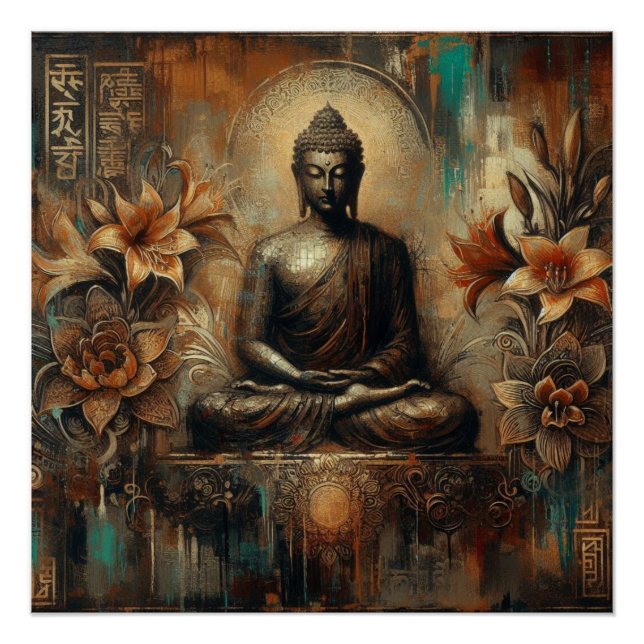 PÓSTER MEDITAMENTO BUDDHA AP #6 (Frente)