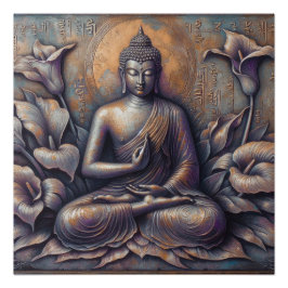 PÓSTER MEDITAMENTO BUDDHA AP #8