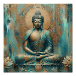 PÓSTER MEDITAMENTO BUDDHA AP #9