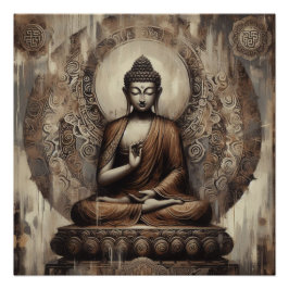 PÓSTER MEDITAMENTO BUDHA, A P #2