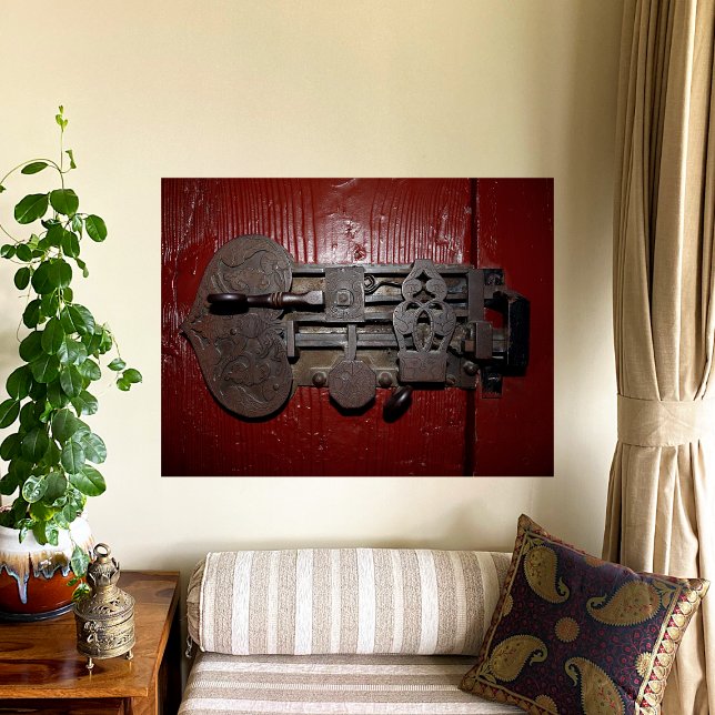 Póster Medival Lock Alemão (Criador carregado)