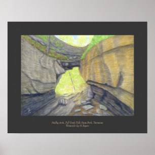 Póster Medley Arch Natural Bridge Art Print