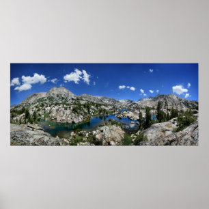 Poster Medley Lake - Sierra