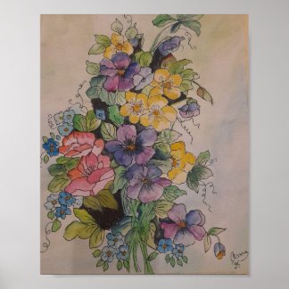 Poster Medley of Flowers