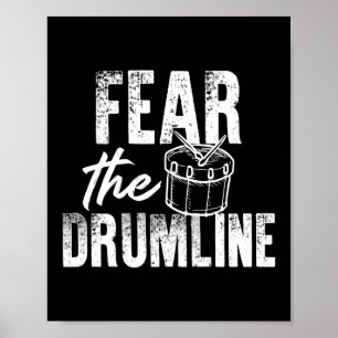 Poster Medo Da Banda De Marcha De Drumline