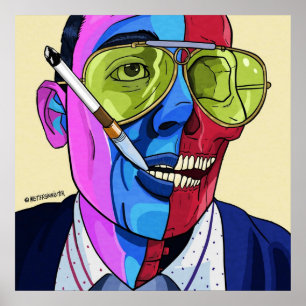 Poster Medo de uma Coisa em Las Vegas