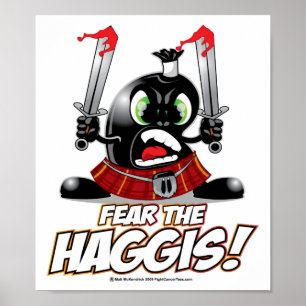 Poster Medo dos Haggis