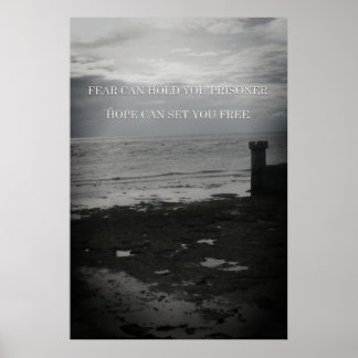 Poster Medo versus Esperança