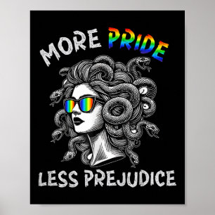 Poster Medusa Arco-íris Mais Orgulho Menos Preconceito Lg