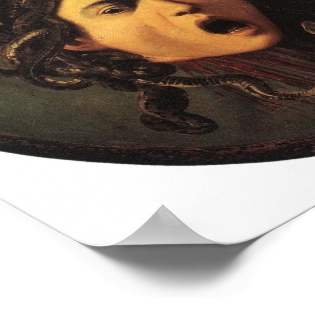 Poster Medusa - Caravaggio (Borda)