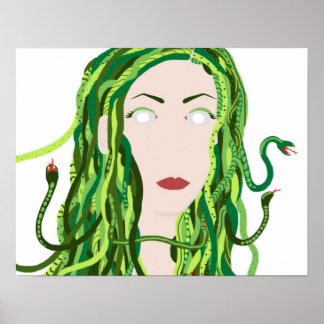 poster Medusa de 20" x 16"