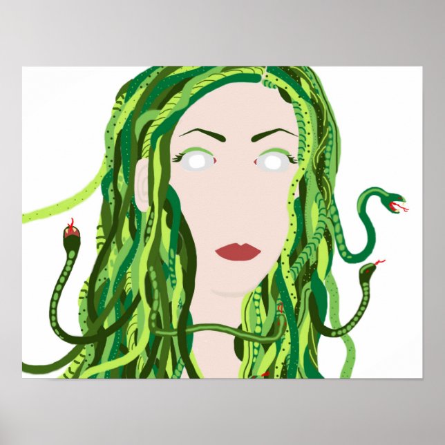 poster Medusa de 20" x 16" (Frente)