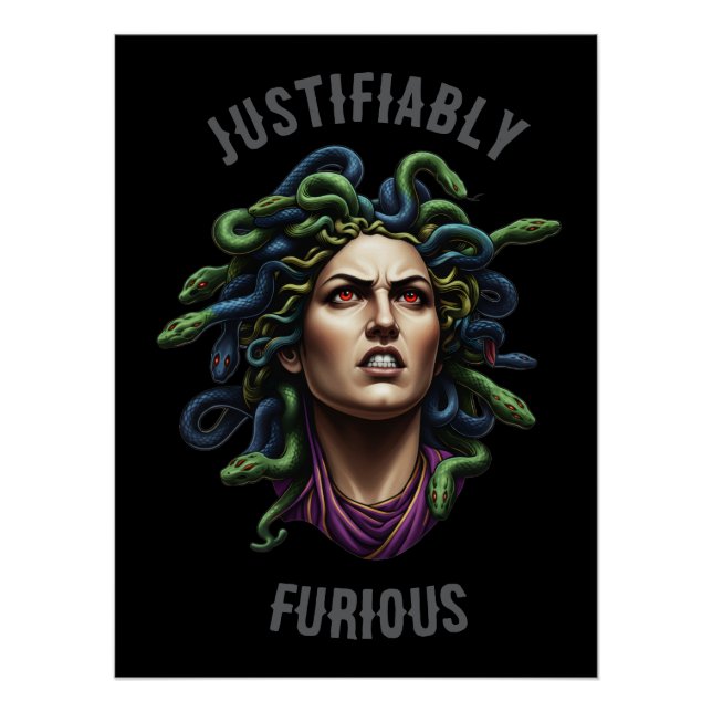 Póster Medusa Furiosa (Frente)