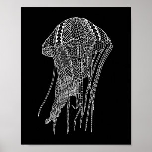 Poster Medusa tribais