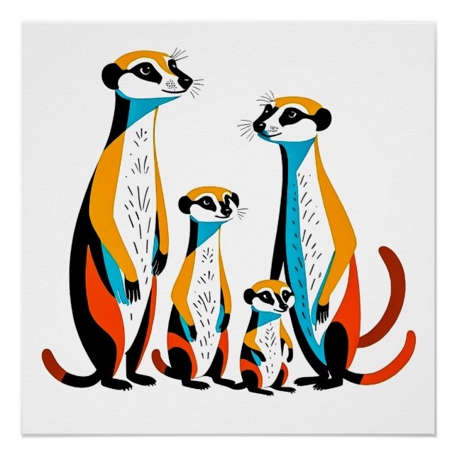 Póster Meerkats Poster (Frente)
