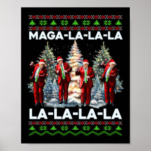 Poster Mega La Donald Trump Potus 47 Natal Feio