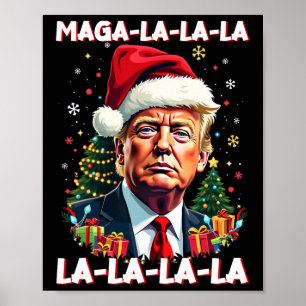 Poster Mega La Donald Trump Potus 47 Natal Feio