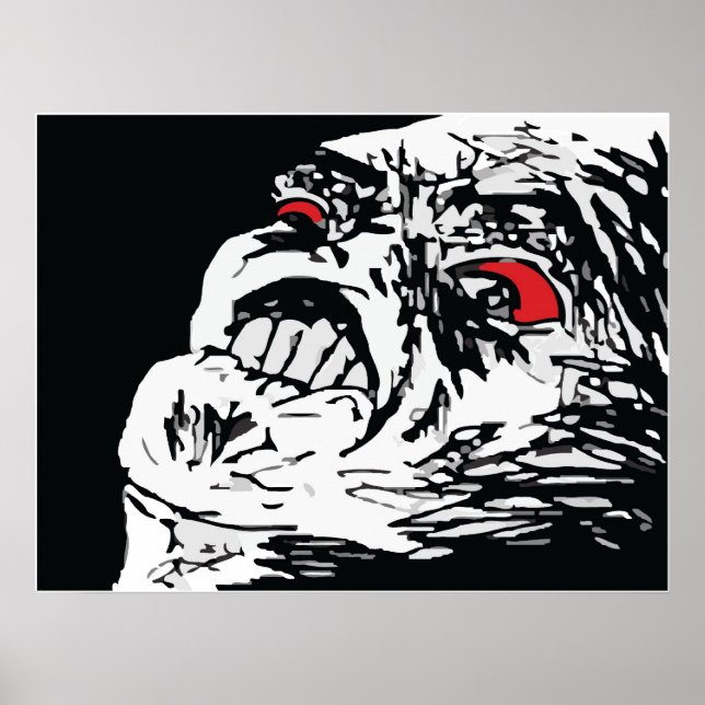 Póster Mega Rage (Frente)