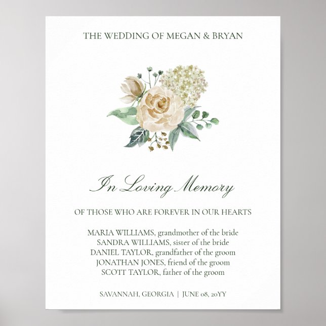 Poster Megan Em Memória Amorosa Sinal de Casamento Memori (Frente)