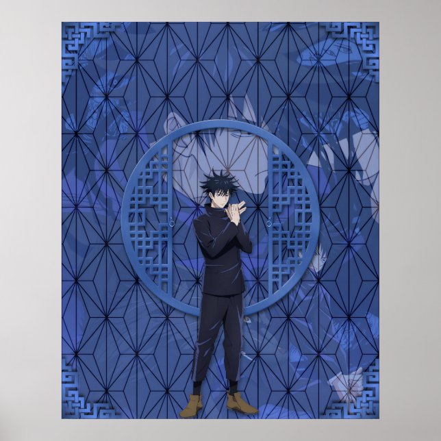 Poster Megumi Fushiguro (Frente)