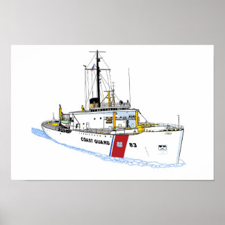 Poster Meia-carreira de Cutter Mackinaw, Guarda costeira