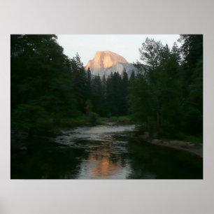Poster Meia Dome Sunset no Parque Nacional de Yosemite