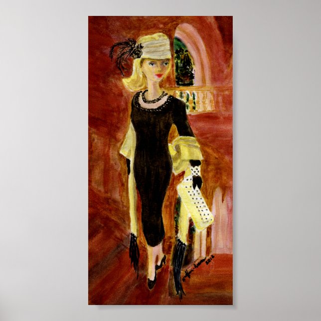 Póster Meia-noite em Alhambra (Frente)