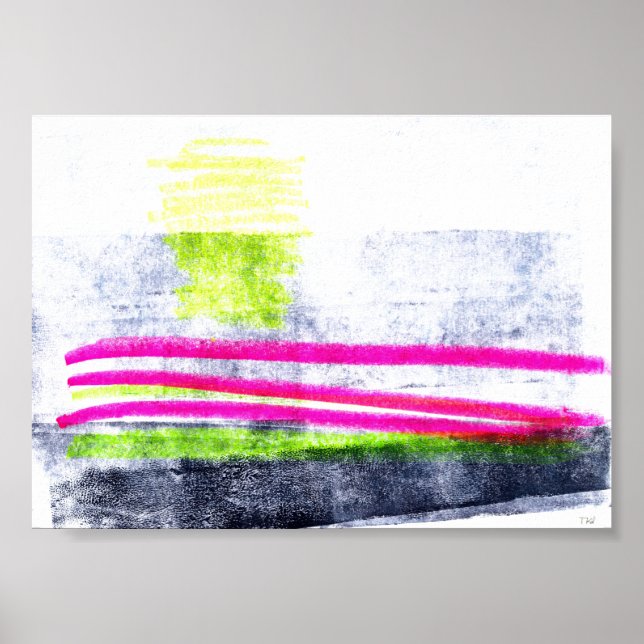 Poster Meia-noite tropical (Frente)